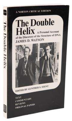 Lot #226 James D. Watson and Francis Crick Signed Book - The Double Helix - Image 3