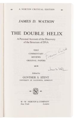 Lot #226 James D. Watson and Francis Crick Signed Book - The Double Helix - Image 4