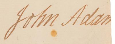 Lot #5 John Adams Autograph Letter Signed, Returning from France in 1779 - Image 2