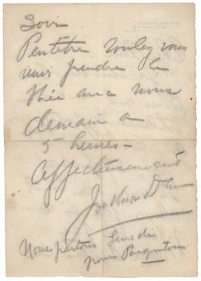 Lot #719 Isadora Duncan Autograph Letter Signed - Image 2