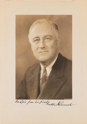 Lot #128 Franklin D. Roosevelt Signed Photograph - Image 1