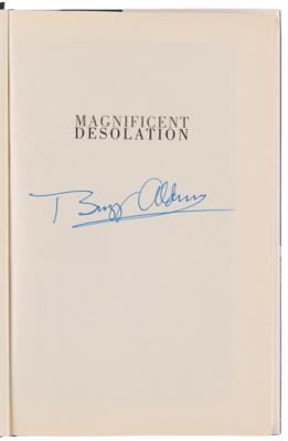 Lot #414 Buzz Aldrin Signed Book - Magnificent Desolation - Image 4