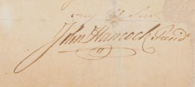 Lot #5005 John Hancock Letter Signed to Arthur St. Clair, Ordering Him to Take Charge at Ticonderoga - Image 3