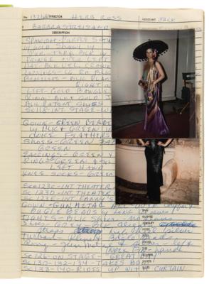 Lot #5095 Funny Lady: Costumer's Script with (39) Candid Wardrobe Continuity Photographs of Barbra Streisand - Image 10