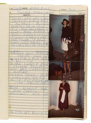 Lot #5095 Funny Lady: Costumer's Script with (39) Candid Wardrobe Continuity Photographs of Barbra Streisand - Image 13