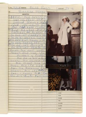 Lot #5095 Funny Lady: Costumer's Script with (39) Candid Wardrobe Continuity Photographs of Barbra Streisand - Image 16