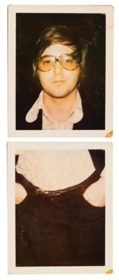 Lot #5085 Andy Warhol (2) Signed Original Candid Polaroid Photographs - Shot at The Factory in 1972 - Image 3