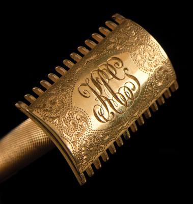 Lot #5059 King Gillette's Personal Travel Shaving Kit by Tiffany & Co. - Historic Artifact Made Exclusively for the Founder of the World-Famous Gillette Safety Razor - Image 3