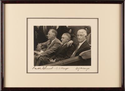 Lot #5032 Franklin D. Roosevelt and the Mayo Brothers Signed Photograph - The President Pays Tribute to the Mayo Clinic’s Treatment of American Veterans - Image 5