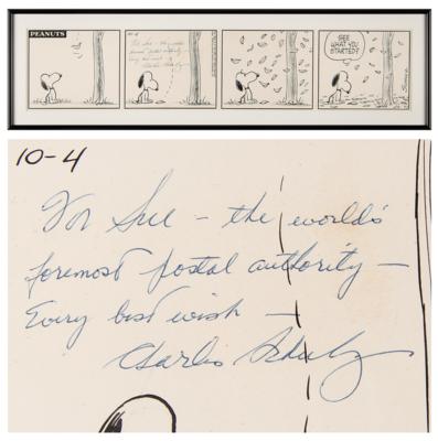 Lot #5084 Charles Schulz Signed Original