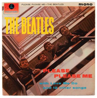 Lot #5076 Beatles Signed Album - Rare First Pressing of Please Please Me - Image 2