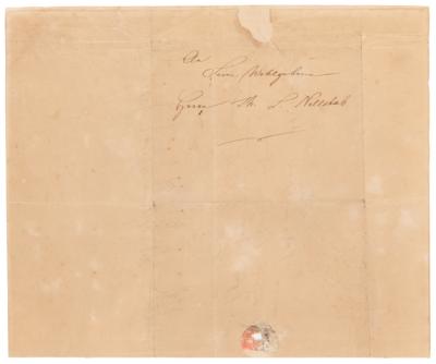 Lot #5071 Ludwig van Beethoven Autograph Letter Signed Twice with Handwritten Musical Quotation from Friedrich von Matthisson's ‘Opferlied’ (Song of Sacrifice) - Image 6