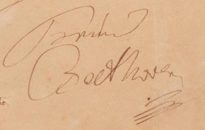 Lot #5071 Ludwig van Beethoven Autograph Letter Signed Twice with Handwritten Musical Quotation from Friedrich von Matthisson's ‘Opferlied’ (Song of Sacrifice) - Image 5