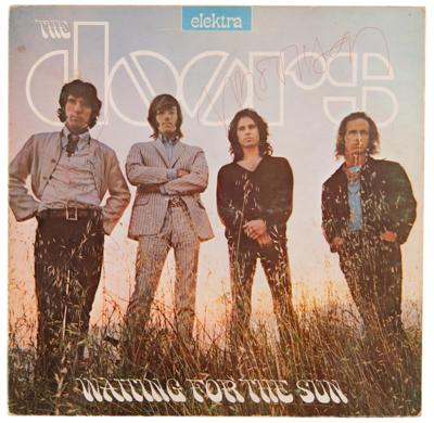 Lot #5079 The Doors: Jim Morrison and John Densmore Signed Album - Waiting for the Sun (Obtained at the 1970 Isle of Wight Festival) - Image 2