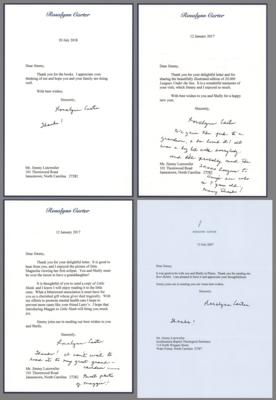 Lot #5037 Jimmy Carter Correspondence Archive of (70) Signed Letters with Broad-Ranging Subject Matter on Religion, Israel and Palestine, Trump, Putin, Baseball, His Health, Billy Carter, and Much More - Image 2