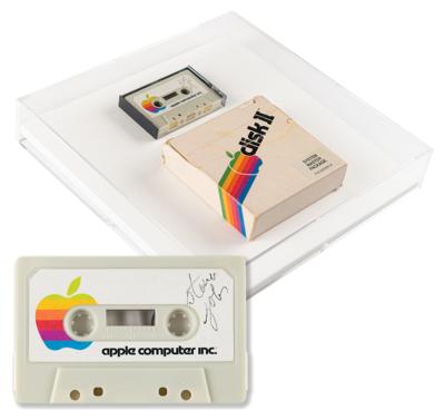 Lot #5089 Steve Jobs Signed Apple Computer, Inc. Cassette Tape - Image 2