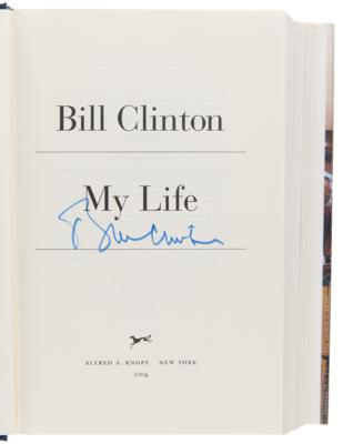 Lot #53 Bill Clinton Signed Book - My Life - Image 4