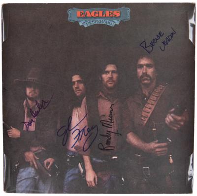 Lot #641 The Eagles Signed Album - Desperado