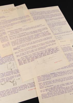 Lot #184 Ettore Bugatti Archive: Typed Letter