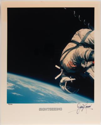 Lot #433 Apollo Astronauts: Bean, Stafford, and Lovell (3) Signed Prints - Image 3