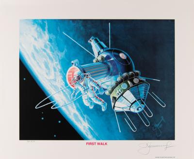 Lot #463 Alexei Leonov Signed Print - Image 1