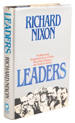 Lot #97 Richard Nixon Signed Book - Leaders - Image 3