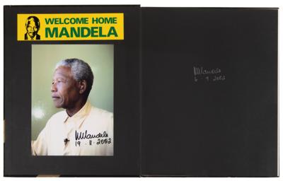 Lot #177 Nelson Mandela Twice-Signed Book - June 16 - Image 4