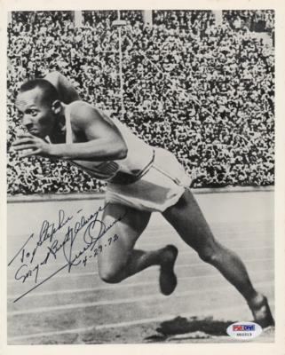 Lot #964 Jesse Owens Signed Photograph - Image 1