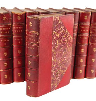 Lot #618 Alfred Lord Tennyson 12-Volume Collection of Published Works - Image 1