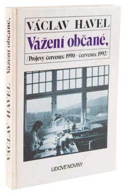 Lot #271 Vaclav Havel Signed Book - Dear Citizen: Speeches, July 1990–July 1992 - Image 3