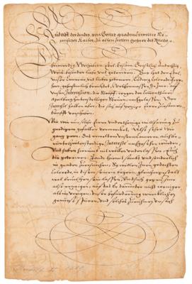 Lot #313 Rudolf II Letter Signed - Image 3