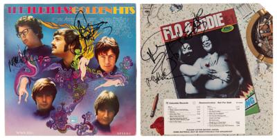 Lot #739 Turtles: Mark Volman and Howard Kaylan (2) Signed Albums - Golden Hits and Illegal, Immoral and Fattening - Image 1