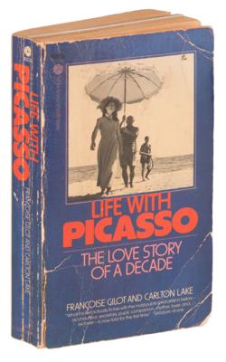 Lot #518 Francoise Gilot Signed Book with Sketch - Life with Picasso - Image 3