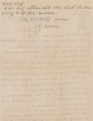 Lot #242 George Washington Carver Autograph Letter Signed on Peanut Plants Fungus - Image 2