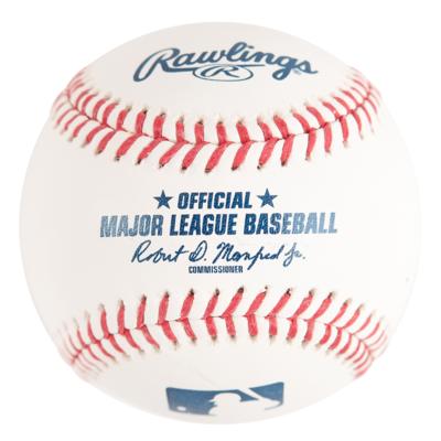 Lot #129 Donald Trump Presidential 'First Pitch' Baseball - Image 4