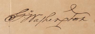 Lot #1 George Washington Document Signed as President - Ship's Papers for a West Indies Trade Mission - Image 4