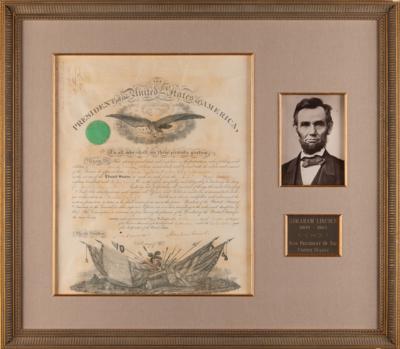 Lot #10 Abraham Lincoln Document Signed as President (August 1861) - Early Military Appointment for Orville E. Babcock, the Future Aide-de-Camp for General U. S. Grant - Image 2