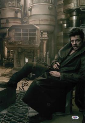 Lot #823 Benicio Del Toro Signed Oversized Photograph - Image 1