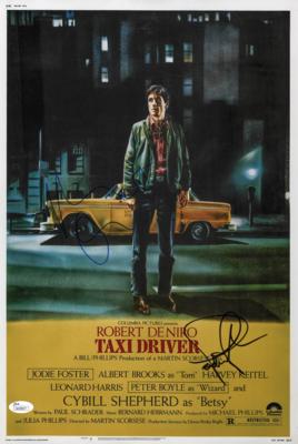 Lot #922 Taxi Driver: Robert De Niro and Jodie Foster Signed Photograph - Image 1