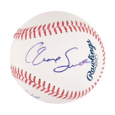 Lot #721 Red Hot Chili Peppers Signed Baseball - Image 2