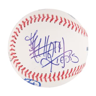 Lot #721 Red Hot Chili Peppers Signed Baseball - Image 3