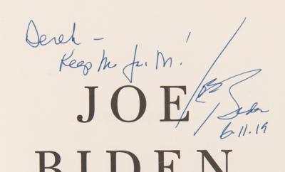 Lot #37 Joe Biden Signed Book - Promise Me, Dad - Image 2