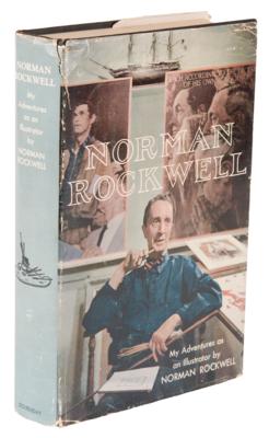 Lot #525 Norman Rockwell Signed Book - My Adventures as an Illustrator - Image 3