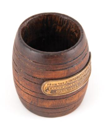 Lot #356 Horatio Nelson: HMS Victory Wooden Artifact - Image 3