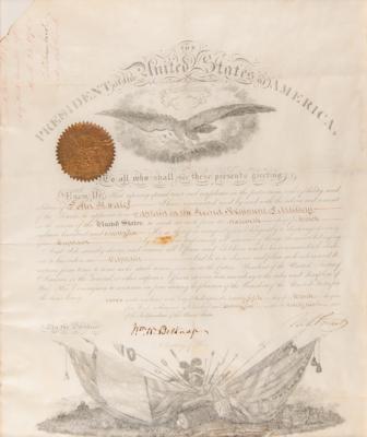 Lot #13 U. S. Grant Document Signed as President - Image 3