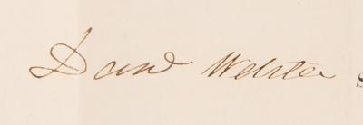 Lot #7 John Tyler and Daniel Webster Document Signed as President and Secretary of State for a Whaling Voyage - Image 4