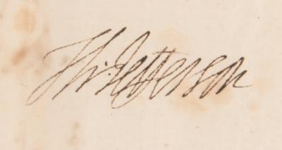 Lot #2 Thomas Jefferson and James Madison Signed Four-Language Ship's Passport - Image 4