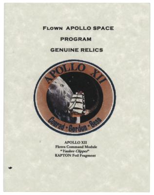 Lot #432 Alan Bean Signed Apollo 12 Kapton Foil Lucite (Ltd. Ed. #3/15) [Attested as Flown] - Image 4