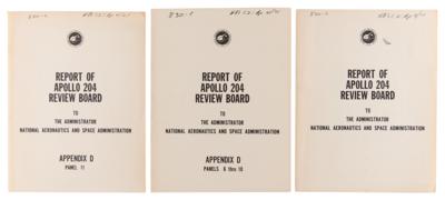 Lot #407 Apollo 1: Report of Apollo 204 Review