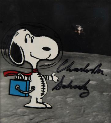 Lot #541 Charles Schulz Signed 'Astronaut Snoopy' Animation Cel - Image 2